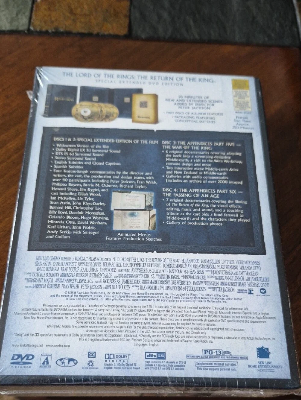The Lord of the Rings: The Return of the King - Special Extended Edition DVD New - Picture 2 of 4